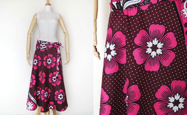 カンガのロングスカート