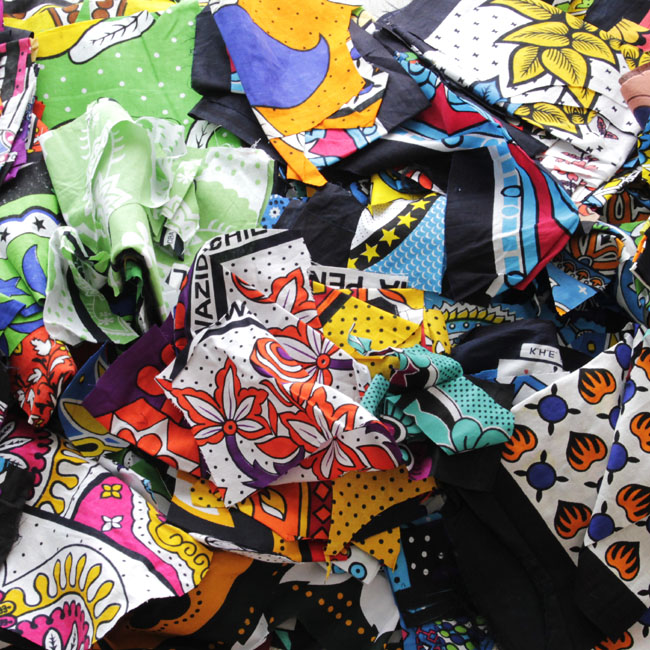 カンガのハギレ