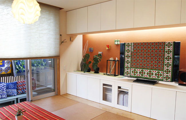 テレビカバー_布