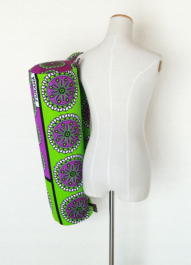 ヨガマットケース_青