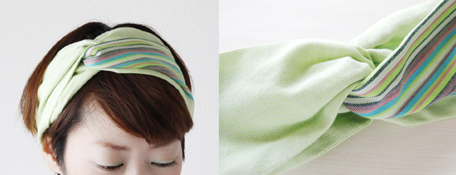 ターバン　グリーン