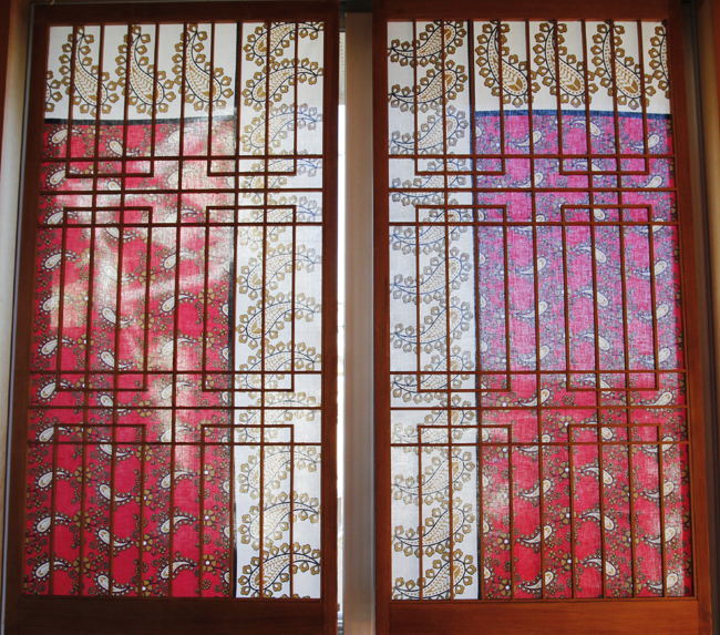 格子　シェード