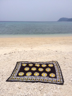 アフリカ布とアウトドア