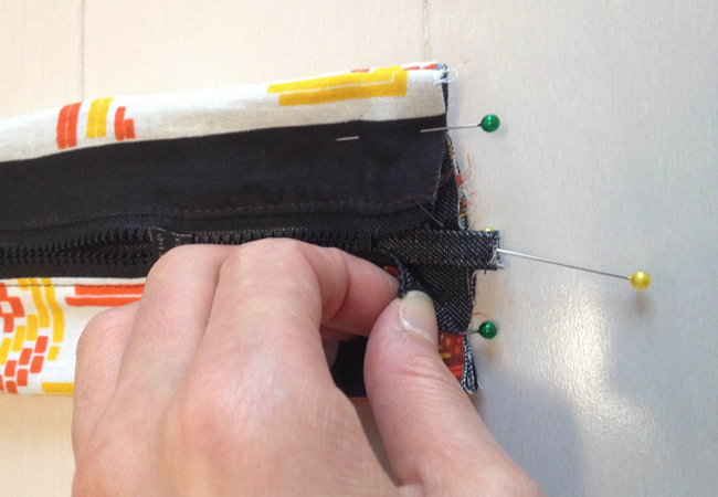 カンガポーチの作り方１3