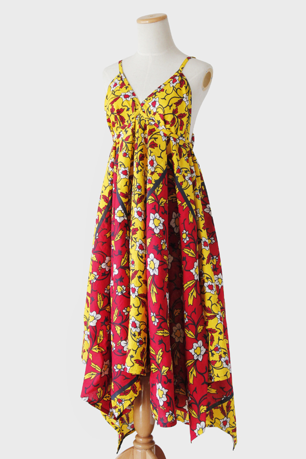 エスニック柄　ワンピース