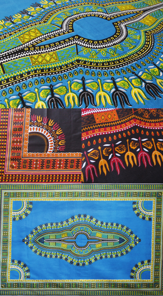 アフリカデザイン　生地 種類　エスニック柄