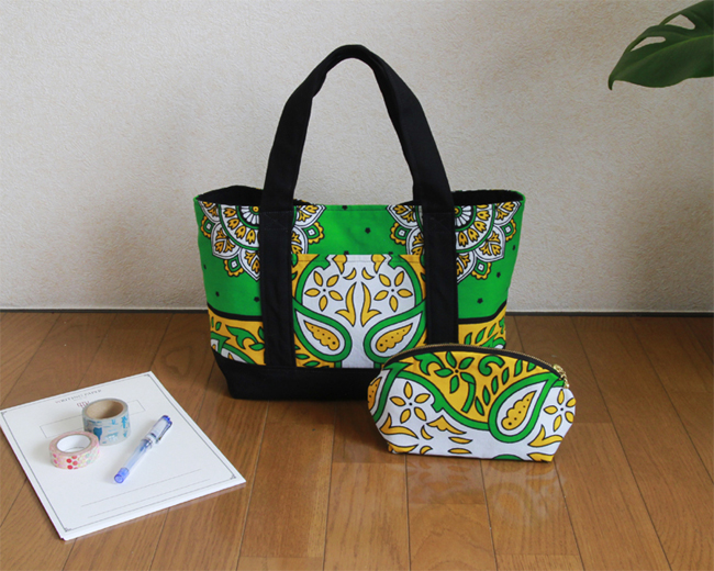 アフリカバッグトート