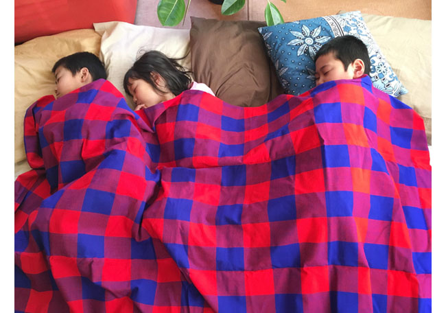 マサイ布_使い方