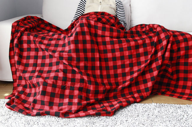ソファブランケット