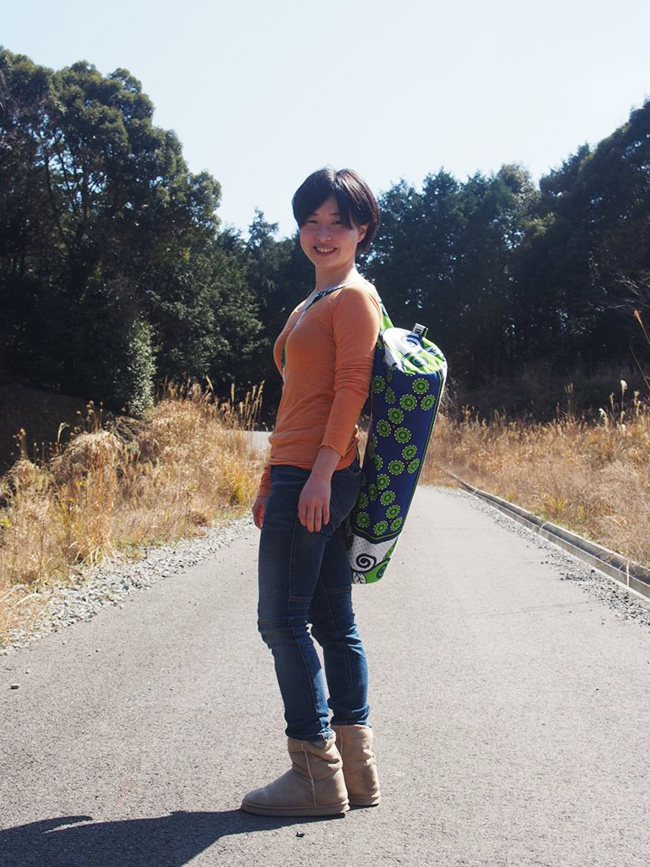 ヨガ　ヨガバッグ　山口