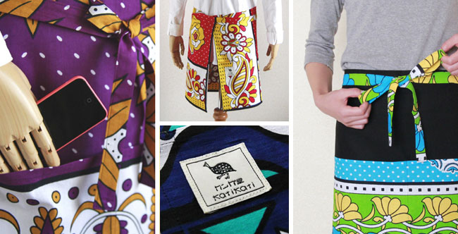 カンガのエプロン