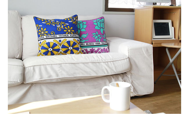 クッションカバーお洒落