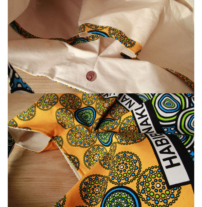 アフリカ布バッグ