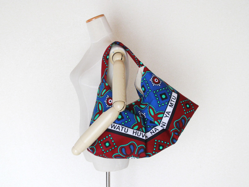 アフリカ布バッグ
