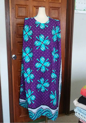 カンガのワンピース