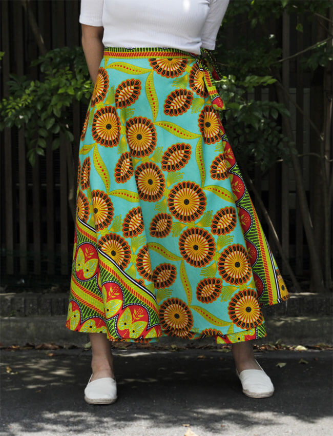 カンガのスカート_ロング