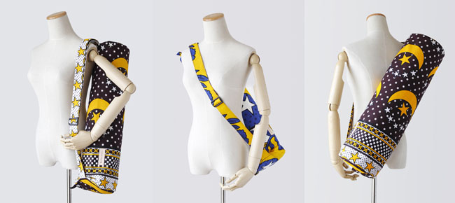 月と星のヨガバッグ